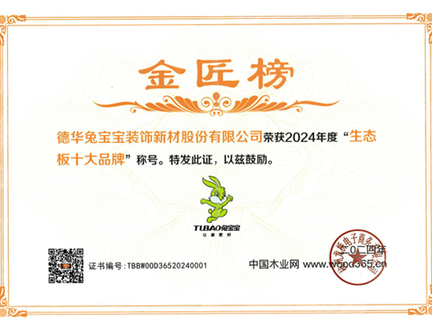 满载荣誉 砥砺前行|龙8荣获2024中国板材金匠榜两项大奖